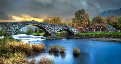 In the mountainous northwest of Wales is the picturesque region of Snowdonia