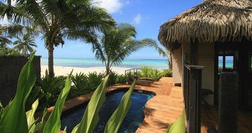 Enjoy all the amenities of the Sea Change Villas during your next Cook Island vacations.