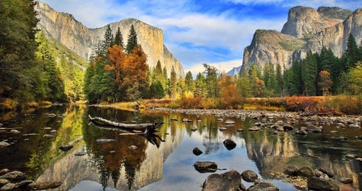 Yosemite National Park in California's Sierra Nevada mountains