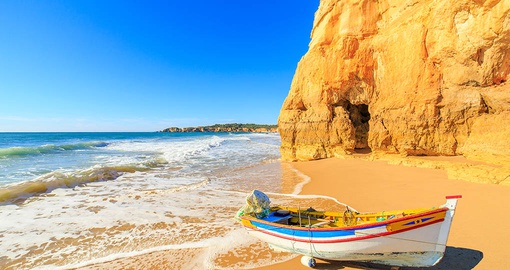 Relax on the beach on your Portugal Tour