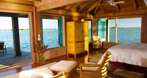 Enjoy luxurious amenities on your Belize Tour