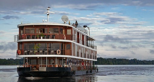 Cruise aboard the majestic Anakonda Amazon River Boat