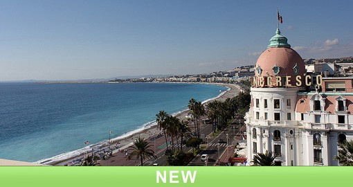 Since 1913 Le Negresco has occupied a prestigious position on the Promenade des Anglais