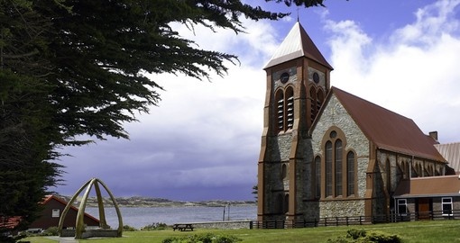 Anglican Cathedral, With whalebone monument