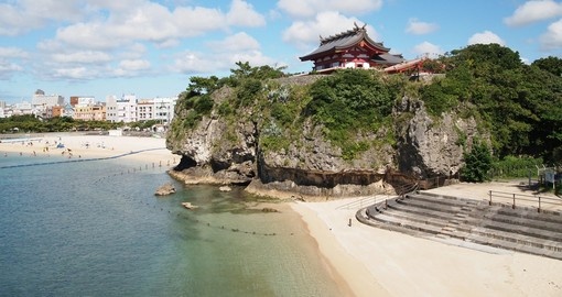 Shrines in Okinawa are always a great photo opportunity while on your Japanese vacation.