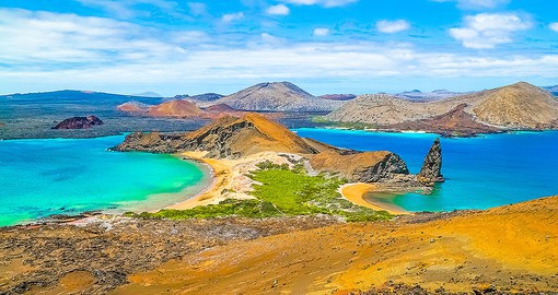 Bartolomé Island is one of the most visited island in the Galapagos archipelago