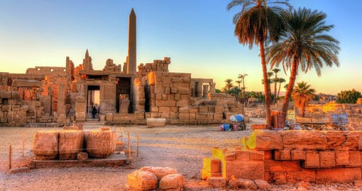 One of Ancient Egypt's grandest building projects, the Temple of Karnak was begun around 2000 BC
