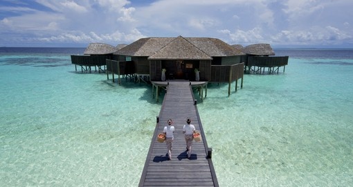 Enjoy all the amenities of Lily Beach Resort during your next Maldives vacation.