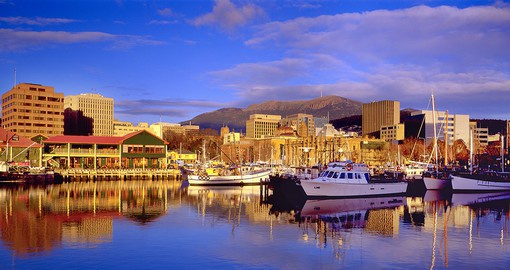 Take a walk on the harbor and see fishing Boats in Hobart Harbour during your next Australia tours.