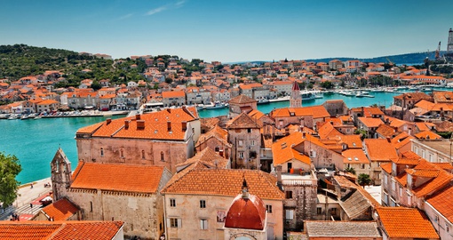 Explore cities like Trogir on your Croatia vacation