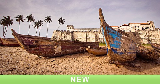 Visit the infamous 'Slave Castes' on Ghana's Gold Coast