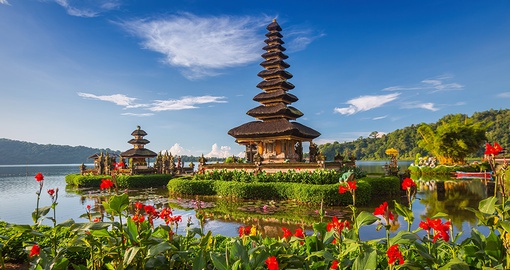 Ulun Danu is one of the more quaint Hindu temples and a must-see in Bali
