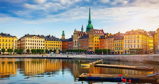Stockholm's bustling island of Gamla Stan is the city’s old town