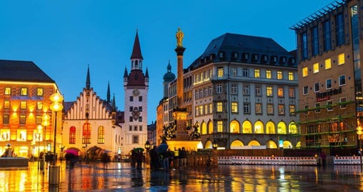 Marienplatz has been recognized as Munich's central plaza since the city was founded in 1158