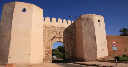 Marrakech is called the red town because of Kasbah wall surrounding the old city