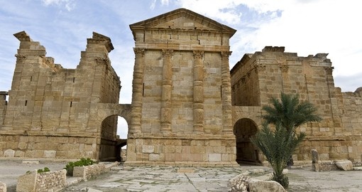 Capitoline Temples in Sbeitla