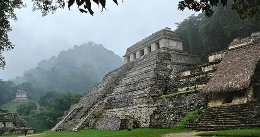 Palenque's Mayan ruins are a great photo opportunity during your Mexico tour