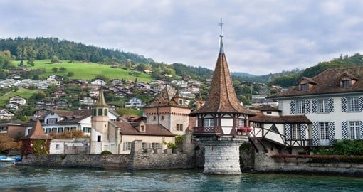 Explore beautiful Interlaken and Lake Thun during your next trip to Switzerland.