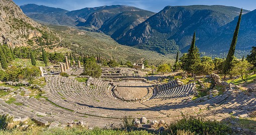 Ancient Theater, Delphi, Greece