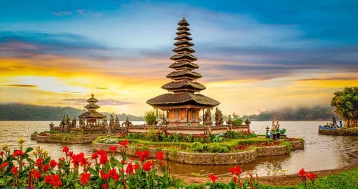Bali's coast and highlands are dotted with ornate temples