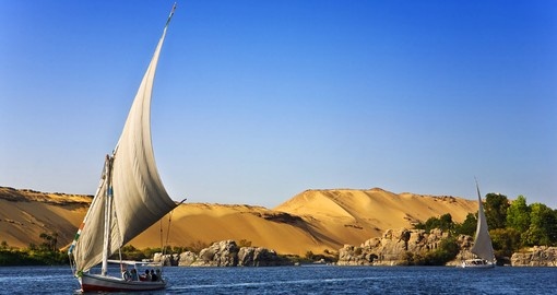 Enjoy the beauty of nature on your Egypt vacation.