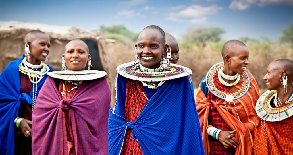 Masai women in Kenya