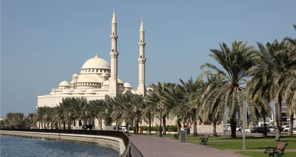 Sharjah mosque