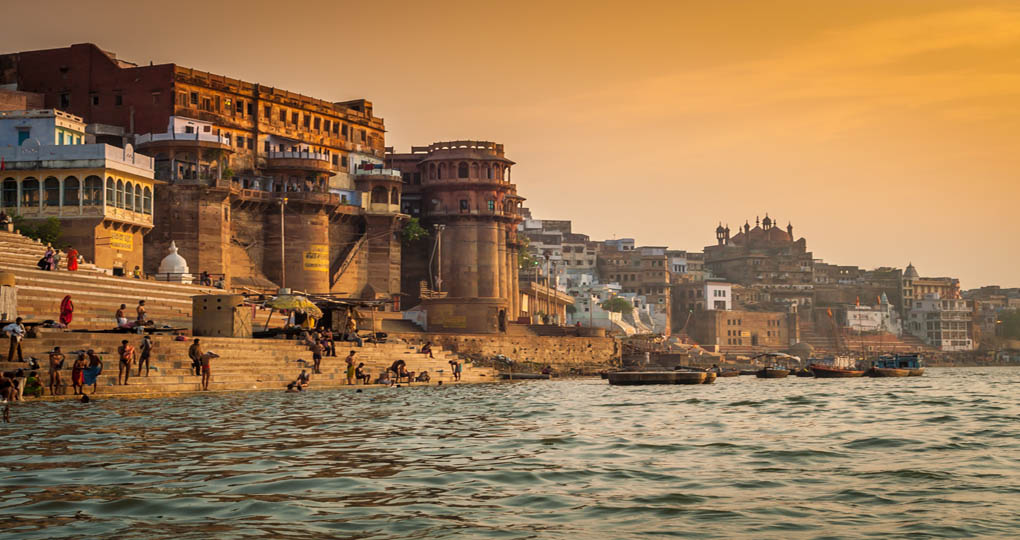 Varanasi from the Ganges