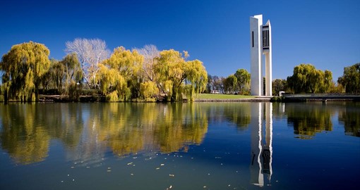 The National Carillon located on Lake Burley Griffin in Canberra