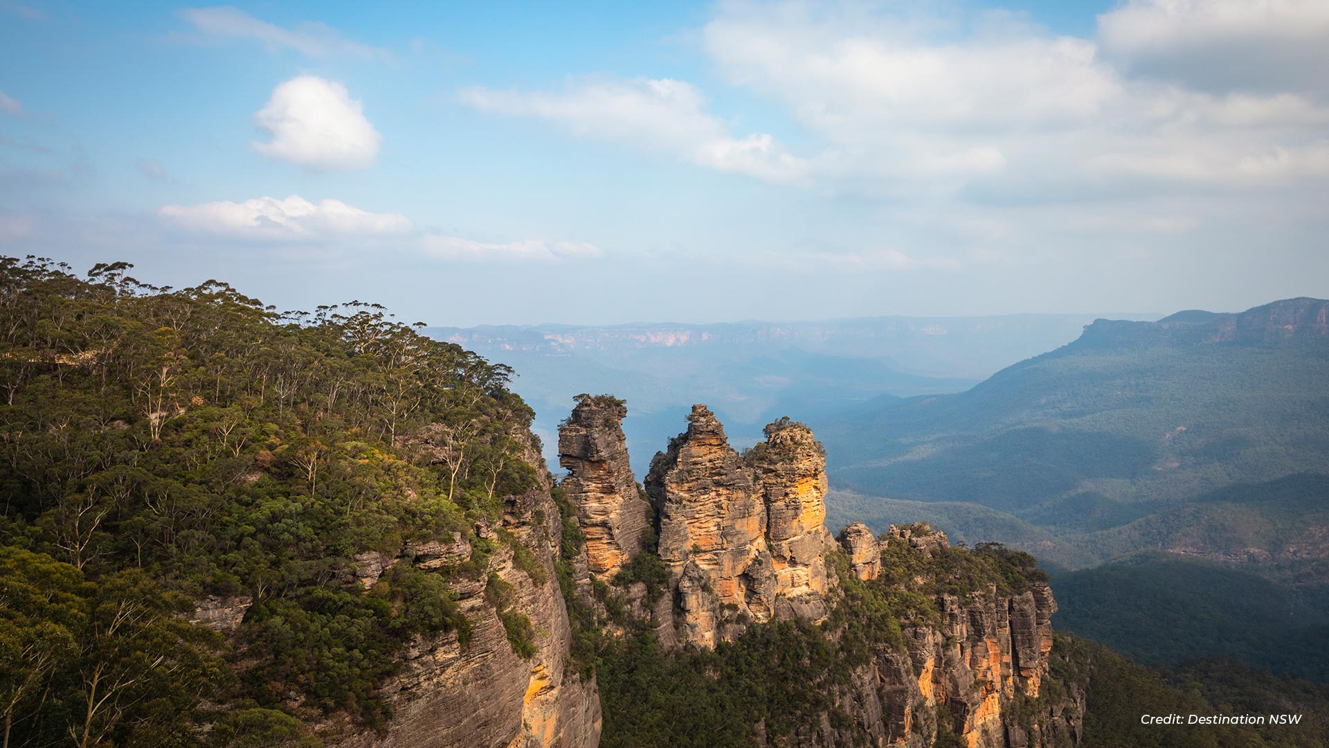 The Three Sisters of the Blue Mountains