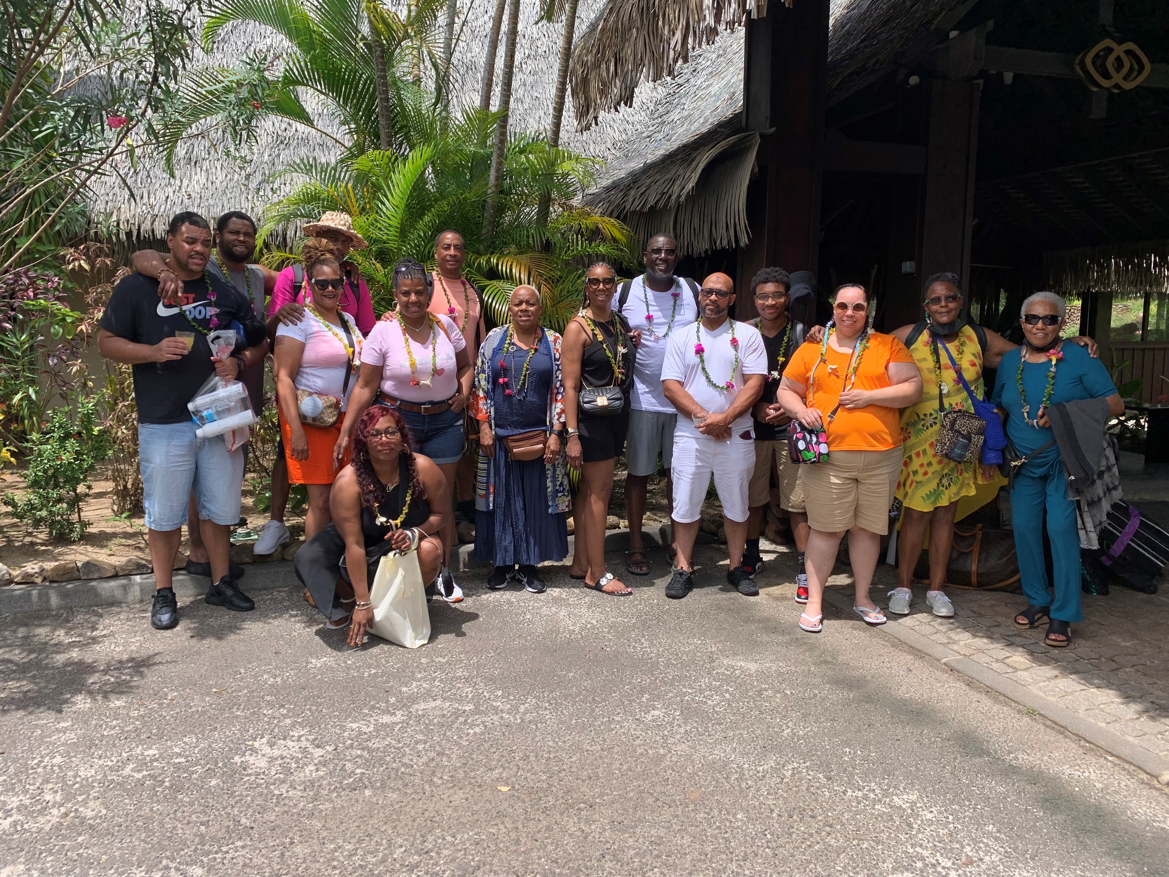 travel group in Tahiti