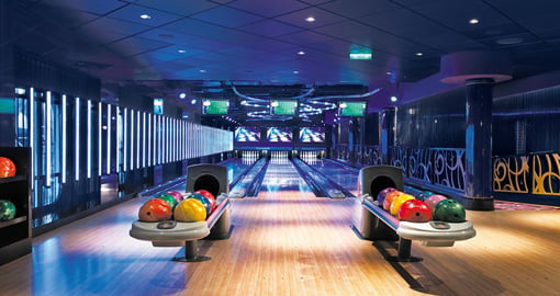 Bliss Ultra Lounge - Bowling Alley.