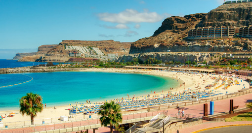 Amadores Beach, Gran Canaria, Spain