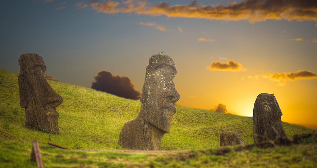 moai Easter Island