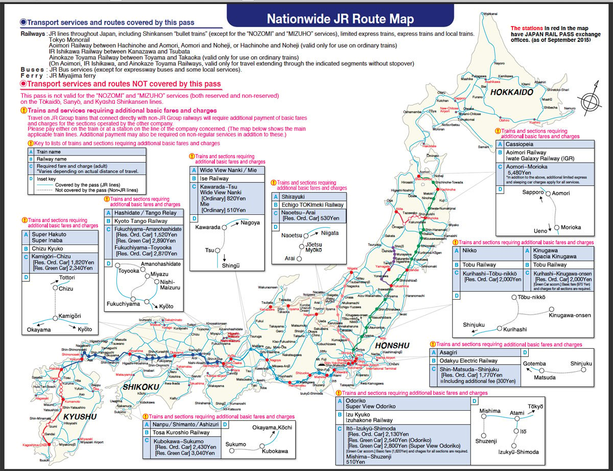 Vergelijkbaar Kleuterschool Trekker Japan Rail Passes | Asia Train Journeys | Goway Travel