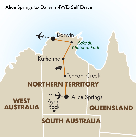 self drive day trips from alice springs