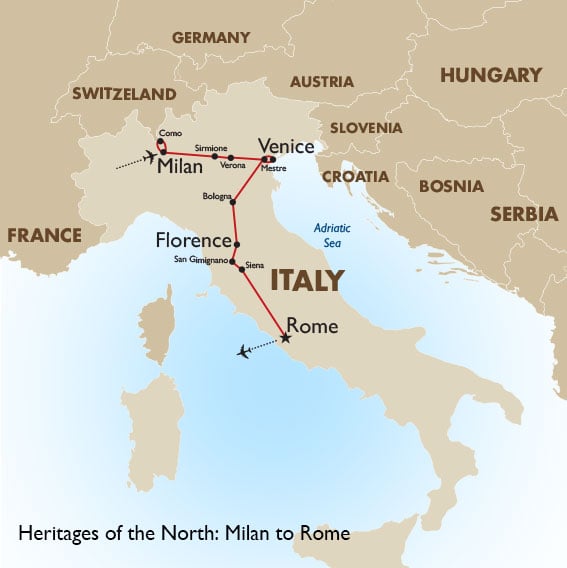 Italy Geography Maps Goway