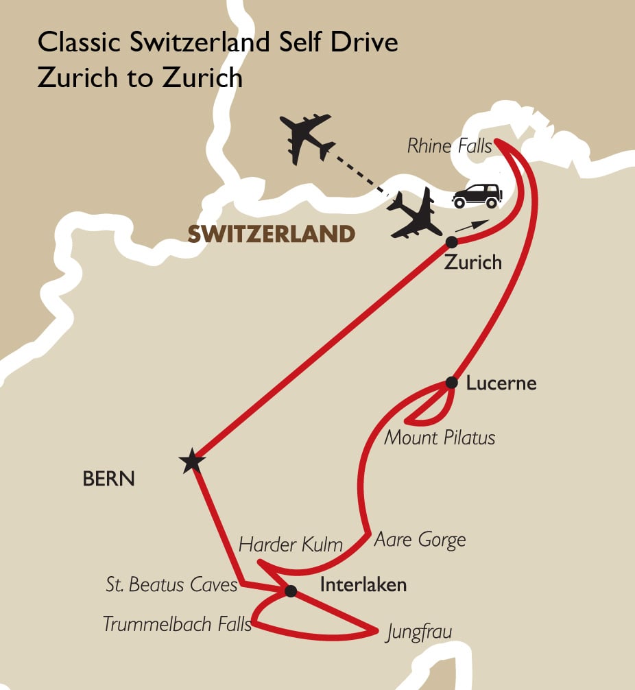 switzerland self drive tours