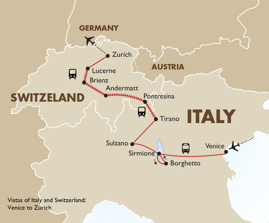 trip from italy to switzerland