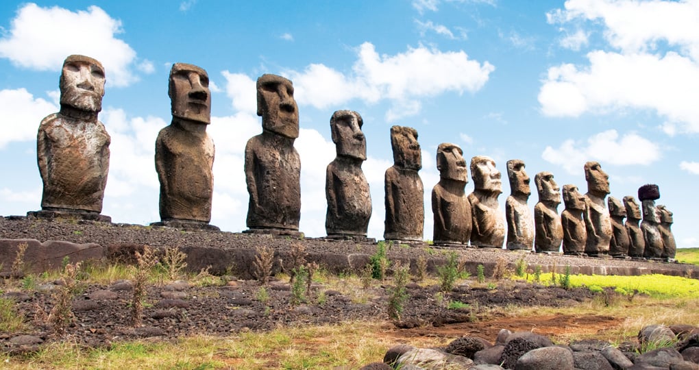 moai of Easter Island